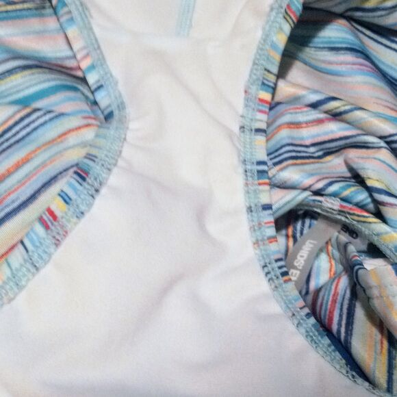 Lands End Athletic One Piece Swimsuit-Size 12-Racerback-Lined-UPF 50-D Cup - Picture 8 of 10